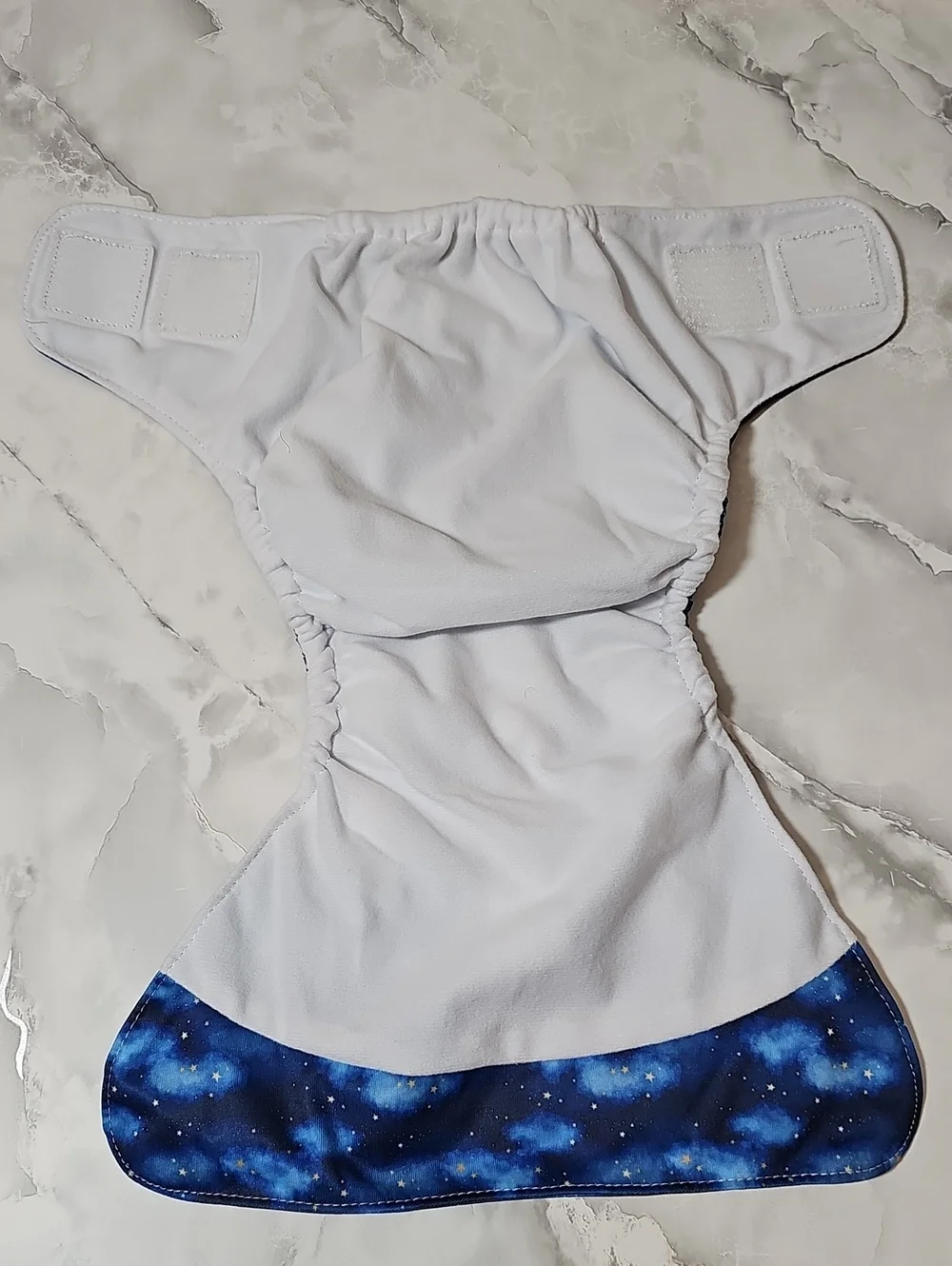 Reusable Pocket Cloth Diaper Adjustable Snaps Velcro Closure